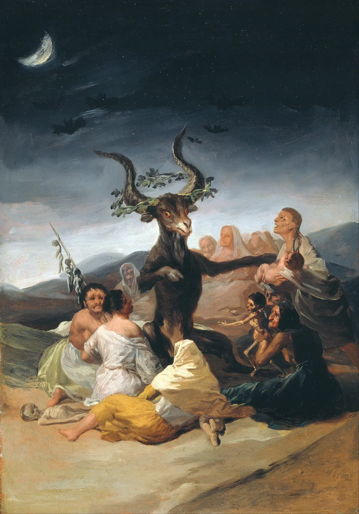 Francisco De Goya Y Lucientes  Witches Sabbath  Google Art Project