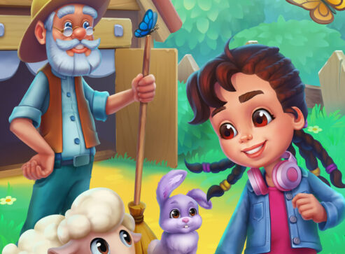 Hey Drops Game Character and illustration design