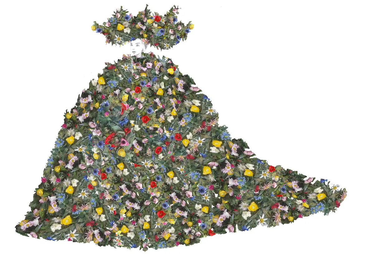 May Queen Illustration